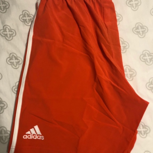 Adidas Climalite Red Shorts - Picture 2 of 2